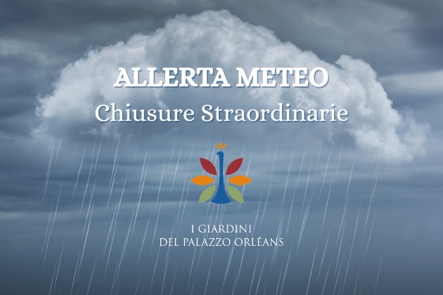 Allerta meteo – Chiusure straordinarie